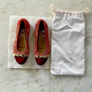 AGL shoes size 6 U.S./ 37 1/2 EU. Made in Italy.